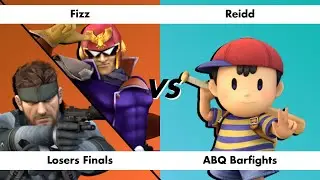 ABQ Barfights ProjectM - Fizz (Captain Falcon, Snake) vs Reidd (Ness) - Losers Finals