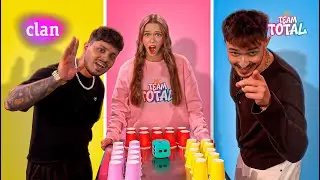 TEAM TOTAL 🟡🔵🔴 El COMECOSCOS DE COLORES con Yerri Killer y Marqui 😂 | Clan TVE