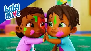 Baby Alive en Espa&ntilde;ol 📚 &iexcl;Los Beb&eacute;s Se Portan Mal En La Escuela! 🌈 Dibujos Animados Para Ni&ntilde;os 💕
