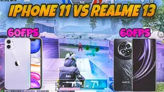 IPhone11 60fps vs Realme 13 60 Fps Pro TDM Player Challenge Me 📈