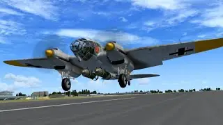 FSX HD Alphasim Heinkel He-111 model