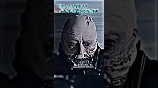 The death of anakin Skywalker