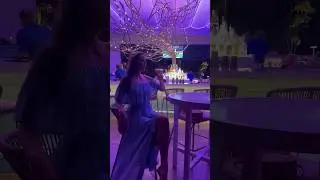 Most romantic dinner spot in Aruba❤️ #aruba #shorts #hiltonhotel #vacation
