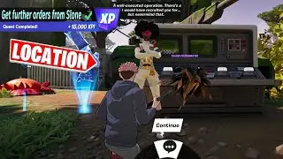 Get further orders from Slone (Location Guide) | Slones's Quests
