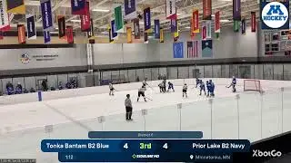 Tonka Bantam B2 Blue @ Prior Lake B2 Navy (2026.01.11)