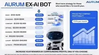 AURUM EX-AI-BOT - UNLOCK DAILY AUTOMATED TRADING & CONSISTENT EARNINGS WITH AUTOCOMPUNDING