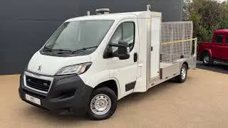 Peugeot Boxer Beavertail Low Loader /w Tool Box 2.2 335 Blue HDi