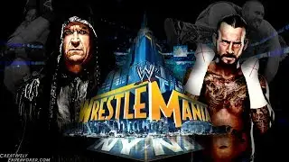 wwe wrestlemania 29 cm punk vs undertaker highlights (psp)
