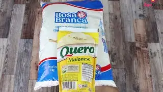 VOC&Ecirc; TEM TRIGO E MAIONESE EM CASA? FA&Ccedil;A PARA O LANCHE DA TARDE!