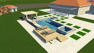 Koi pond With Separate Pool And Jacuzzi 1