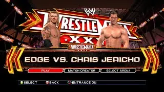 WWE SmackDown vs. RAW 2011 - Edge vs. Chris Jericho