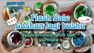 🔴 Live | Berkah Gemstone Jual Cincin Batu Akik Dan Permata Part 230 #batuakik #permata
