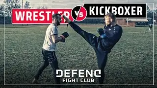 Afghan-Wrestler vs. German-Thaiboxer  | MMA Streetfight  | DEFEND