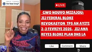 Haiti TPS NOT Ending Feb. 3 (Judge Reyes Emergency Ruling Explained) (Creole)