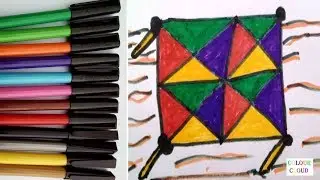 how to draw and colouring desi sit bench chair with markers pen
