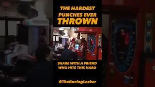 UNBELIEVABLE PUNCH POWER! 😱 #boxing #boxe #boxen #boxeo #boks #boksen #boxer #power #powerful