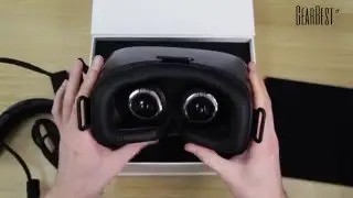 Deepoon E2 3D VR Glasses Unboxing - Gearbest.com