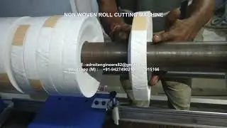 NonWoven Roll Cutting Machine