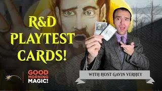 Magic Playtest Cards: Behind the Scenes! | Magic: The Gathering Design MTG