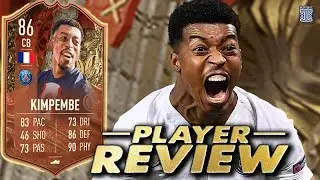 86 FUT CENTURIANS KIMPEMBE PLAYER REVIEW! - FIFA 23 ULTIMATE TEAM