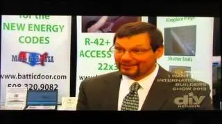 Утепленная накладка на чердачную лестницу Battic Door R-50.