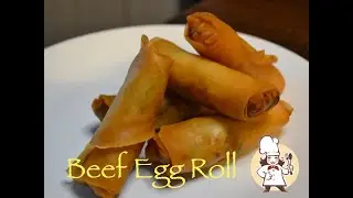 Beef Vegetable Egg Roll