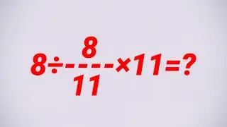 A NICE BODMAS MATH SIMPLIFICATION QUESTION | HOW TO SOLVE?