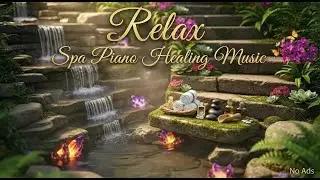 Luxury Spa Piano Healing Music 🧖&zwj;♀️ Mental Detox & Full Body Regeneration | Stress Melts Away