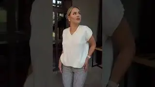 Trying on plaid trousers | Blonde model posing | Photoshoot #shorts