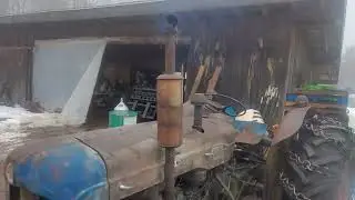 1960 Fordson Power Major blue smoke