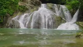 Very Relaxing 11 Hour Video of LARGE Waterfall
