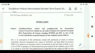 DU Exam cancelled | UG, PG, SOL, NCWEB | Du cancelled 2nd and 4th semester exam | OBE exam