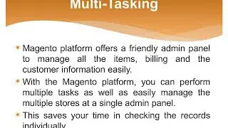 Reasons to Choose Magento For your E commerce Website