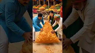 giant samosa #shortvideos #ai #samosa #viralvideo #story #shortvideos #animation