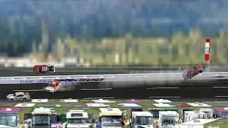 GASCAR SEASON 2 | Shadow Jagster's Fatal Crash @ Talladega (UN-CUT)