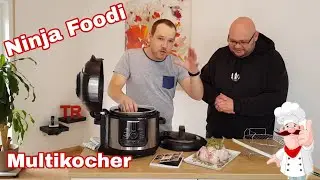 Ninja Foodi Max Multikocher OP500EU im Test Review Heißluftfritteuse und Druckgarer in Einem
