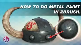 Zbrush: How to do metal Sculpt in ZBrush.