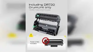 Review: DR730 Drum Unit Compatible Replacement for DR-730 Drum Units to use with MFC-L2710DW M...