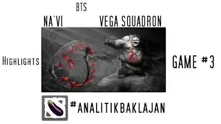 [NAVI PUDGE] Dota2 NaVi vs Vega Squadron BTS EU Season 1 Game 3 - Русские комментарии