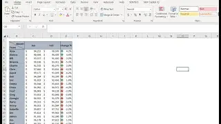 Excel - How to Create Two Arrow Icon Set Using Conditional Formatting (Full Version)