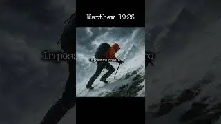 Matthew 19:26 Everything is possible with God #bible #pray