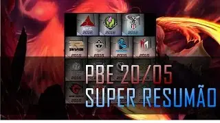 Super Resum&atilde;o do PBE 20/05 - Mais &iacute;cones de Invocador, Nerf no Zed e Muito Mais!