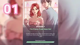 Unfolded: Webtoon Stories (Romance Story Gameplay) - Episode 1 & 2 (Android)