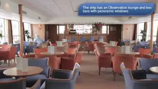 Come aboard the Viking Truvor river cruise ship (formerly Viking Kirov)