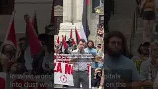 NYC Protesters Call for an End to Forced Starvation in Gaza