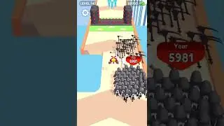 💣SATISFYING MOBILE GAME CROWD EVOLUTION #satisfying #gameplay #satisfyingvideo #games