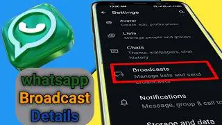 WhatsApp broadcast list tamil | whatsapp new update details