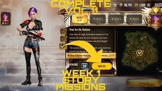 PUBG NEWSTATE VOL.11 WEEK 1 STORY MISSIONS | ALL LOCATIONS