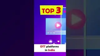 Top OTT platforms in India - Netflix vs Hotstar vs Prime Video #shorts