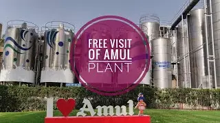 AMUL DAIRY TOUR | AMUL MILK & BUTTER MANUFACTURING PLANT ||